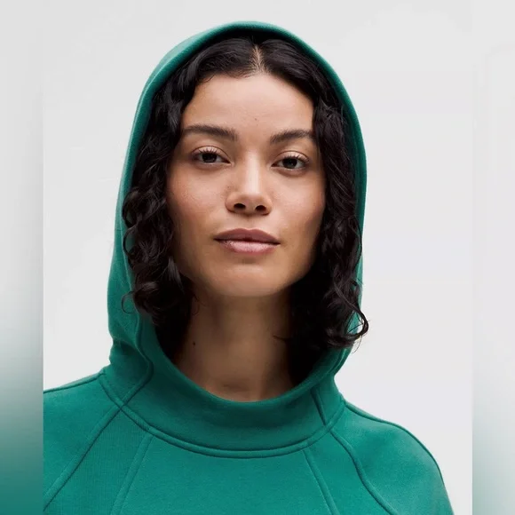 NWT Lululemon Scuba Oversized Side-Slit Hoodie – Teal Lagoon – Size XL/XXL - Picture 4 of 12